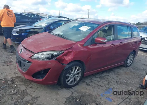 2014 Mazda Mazda5 Grand Touring from USA, damaged, VIN JM1CW2DL7E0166678